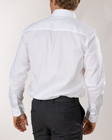 Camisa casual manga larga diseño clásico regular fit para hombre