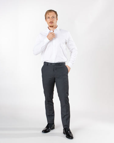 Camisa casual manga larga diseño clásico regular fit para hombre