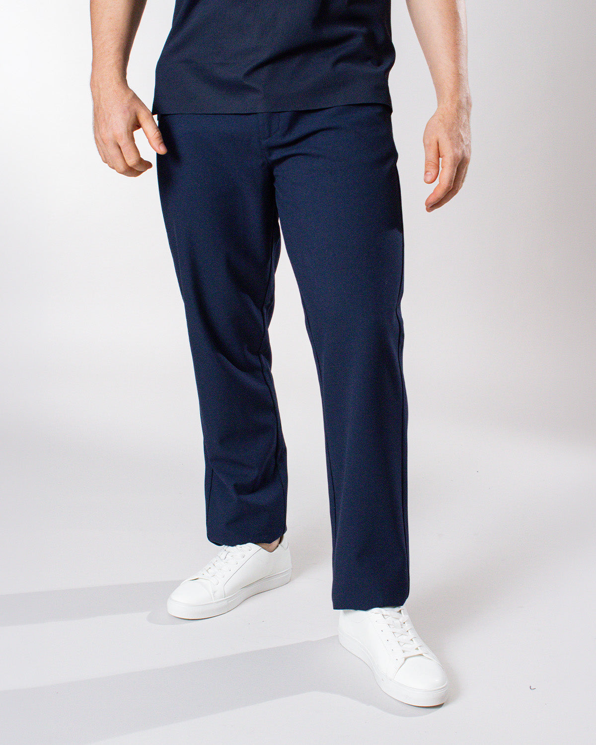 Pantalón de vestir diseño clásico regular fit para hombre