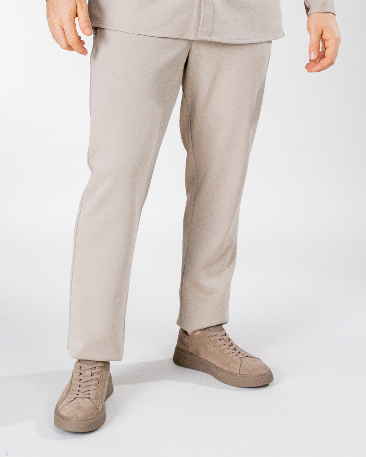 Pantalón casual diseño clásico regular fit para hombre