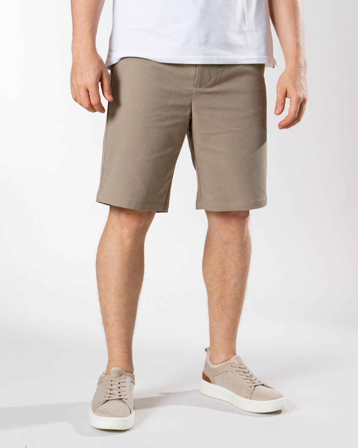 Short casual diseño clásico regular fit para hombre