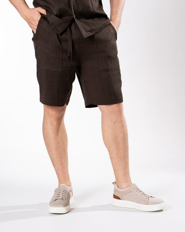 Short casual con cordón ajustable regular fit para hombre