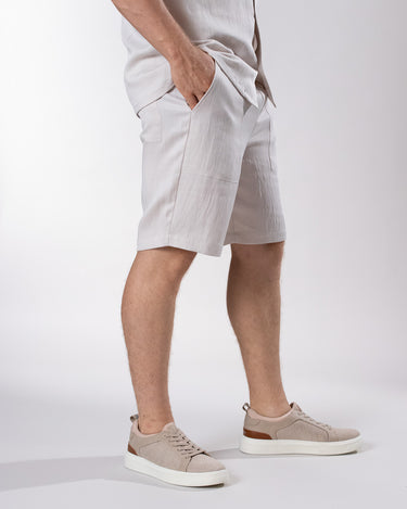 Short casual con cordón ajustable regular fit para hombre