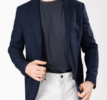 Americana diseño clásico slim fit para hombre