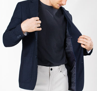 Americana diseño clásico slim fit para hombre