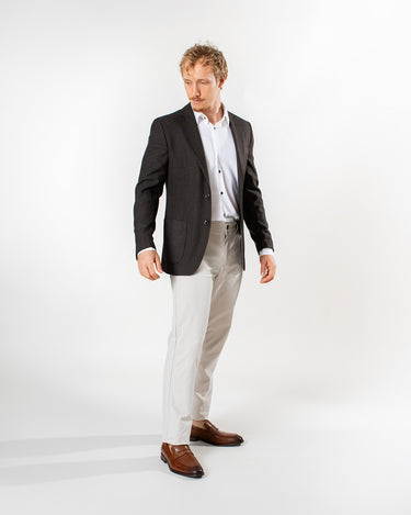 Americana diseño clásico slim fit para hombre