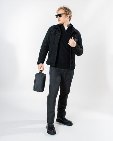 Chaqueta casual diseño con bolsillo regual fit para hombre