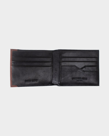 Kit tarjetero de cuero para hombre ryan