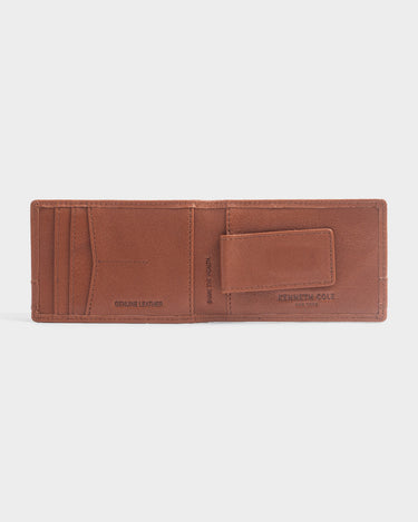 Billetera de cuero para hombre cosmo