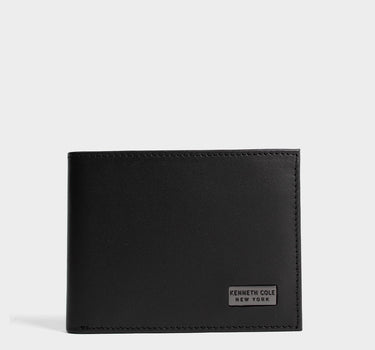 Billetera de cuero para hombre edge