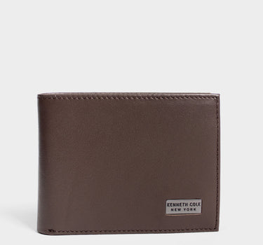 Billetera de cuero para hombre edge