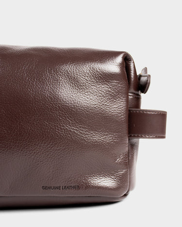 Neceser viajero de cuero para hombre noman code