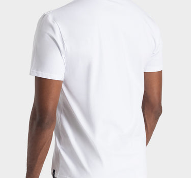 Camiseta fondo entero para hombre whithe