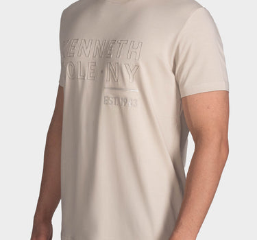 Camiseta manga corta fondo entero para hombre