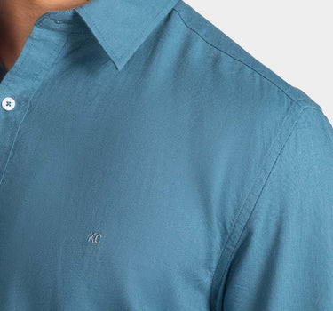 Camisa manga larga fondo entero para hombre