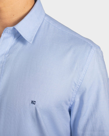 Camisa manga larga fondo entero para hombre