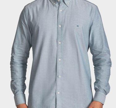 Camisa manga larga fondo entero para hombre