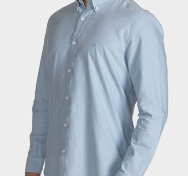 Camisa manga larga fondo entero para hombre