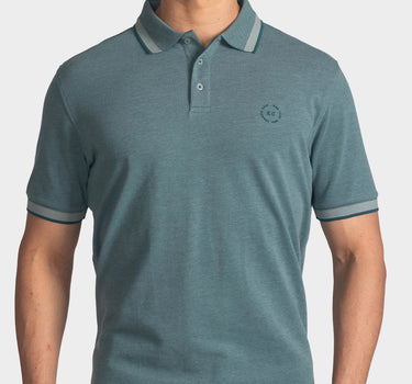 Polo fondo entero para hombre deep-sea