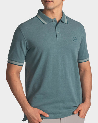 Polo fondo entero para hombre deep-sea