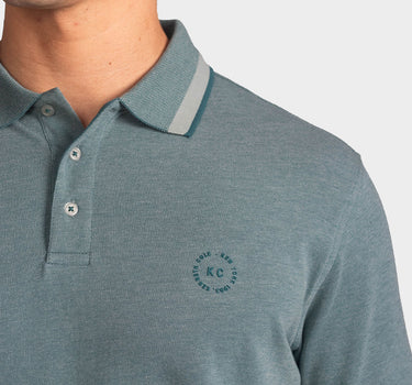 Polo fondo entero para hombre deep-sea
