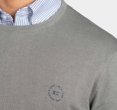 Suéter para hombre cuello redondo
