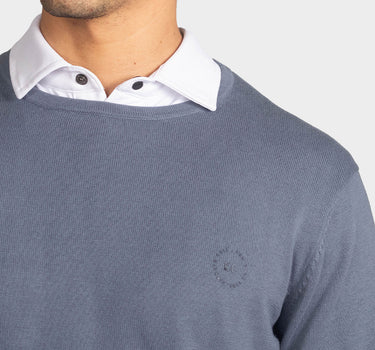 Suéter para hombre cuello redondo