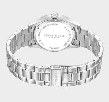 Reloj con manilla metalica para hombre