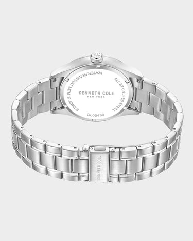 Reloj con manilla metalica para hombre
