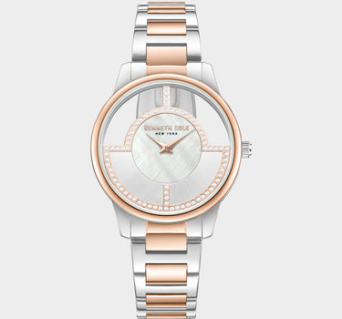 Reloj con manilla metalica para mujer