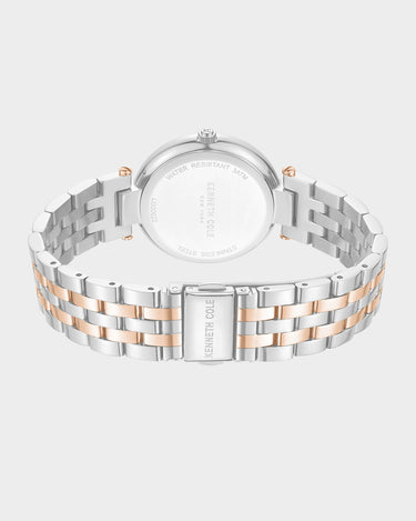Reloj con manilla metalica para mujer