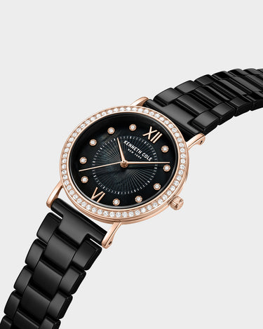 Reloj con manilla metalica para mujer