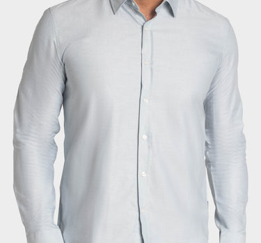 Camisa manga larga fondo entero para hombre
