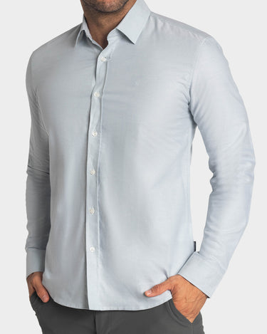Camisa manga larga fondo entero para hombre
