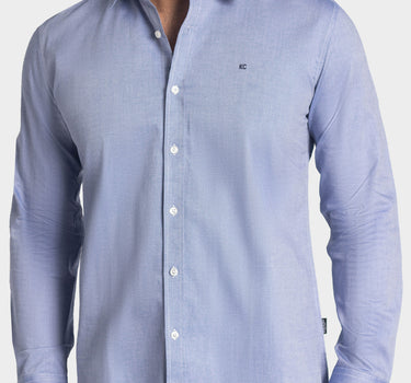 Camisa manga larga fondo entero para hombre