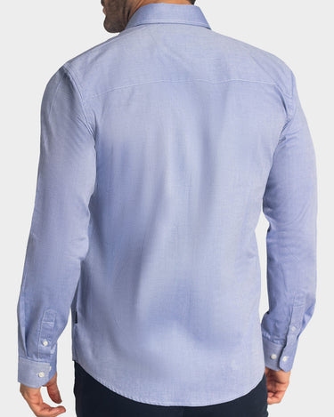Camisa manga larga fondo entero para hombre
