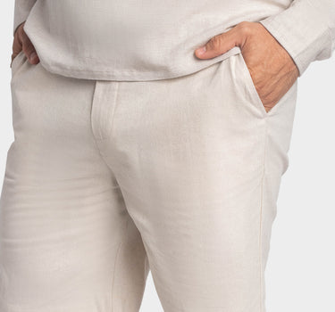Short de lino para hombre