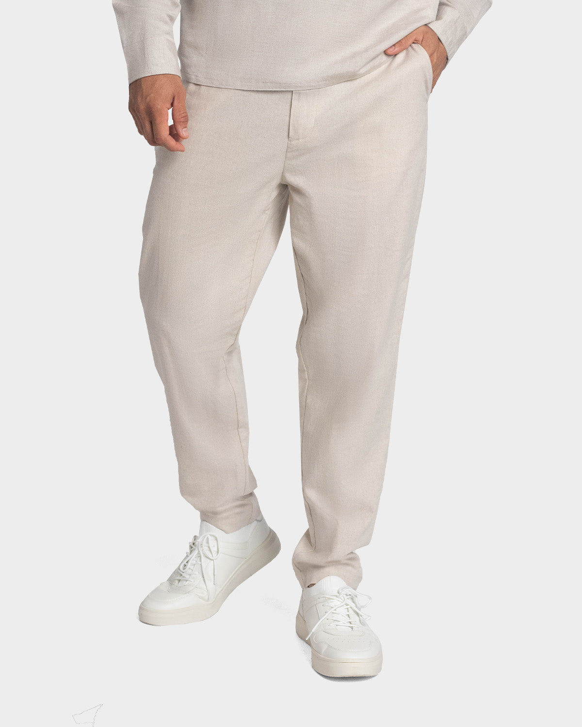 Pantalón casual de lino para hombre linen