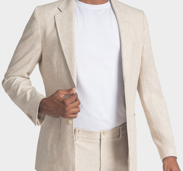 Americana de lino para hombre
