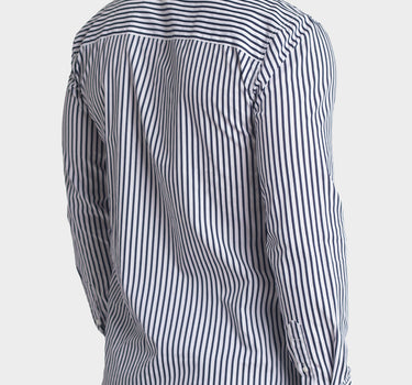 Camisa manga larga a rayas para hombre
