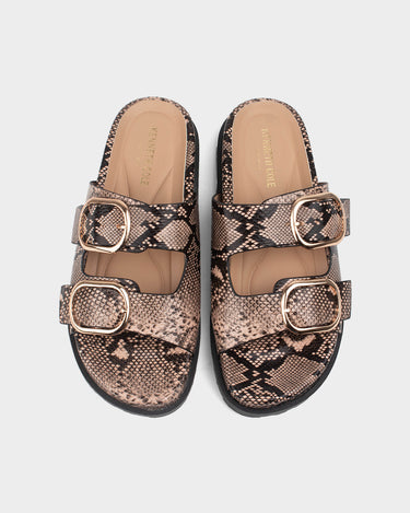 Sandalias para mujer cooper buckle slide