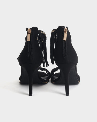 Sandalias de tacón para mujer loretta fringe sandal