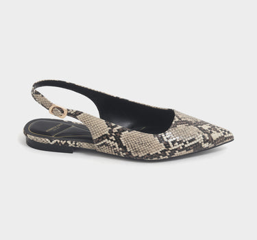 Flats para mujer krystall pointy flat