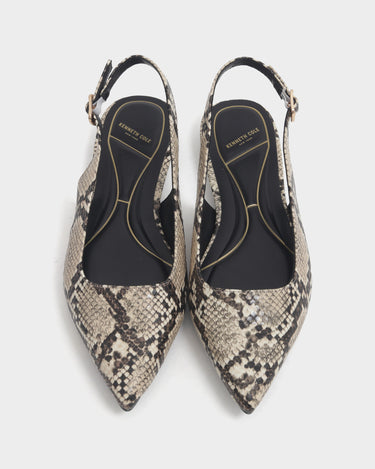 Flats para mujer krystall pointy flat