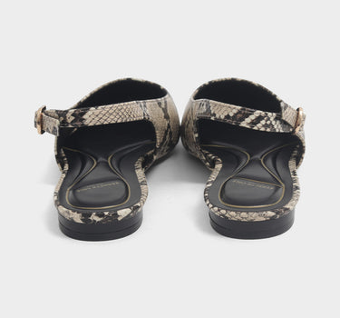 Flats para mujer krystall pointy flat