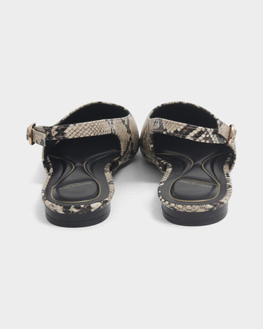 Flats para mujer krystall pointy flat