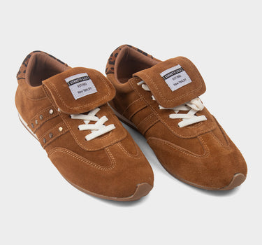 Zapatillas de cuero para mujer donna stud sneaker