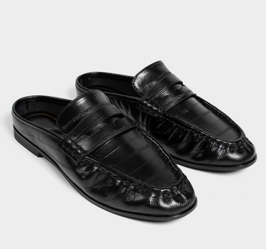 Flats en cuero para mujer nicolette flat mule