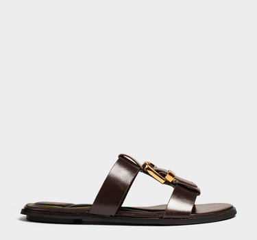Sandalias para mujer elle slide flat