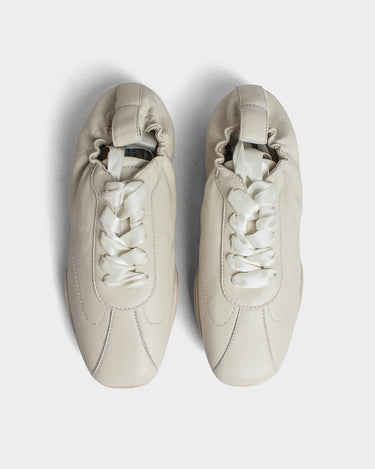 Zapatillas de cuero para mujer marina sneaker